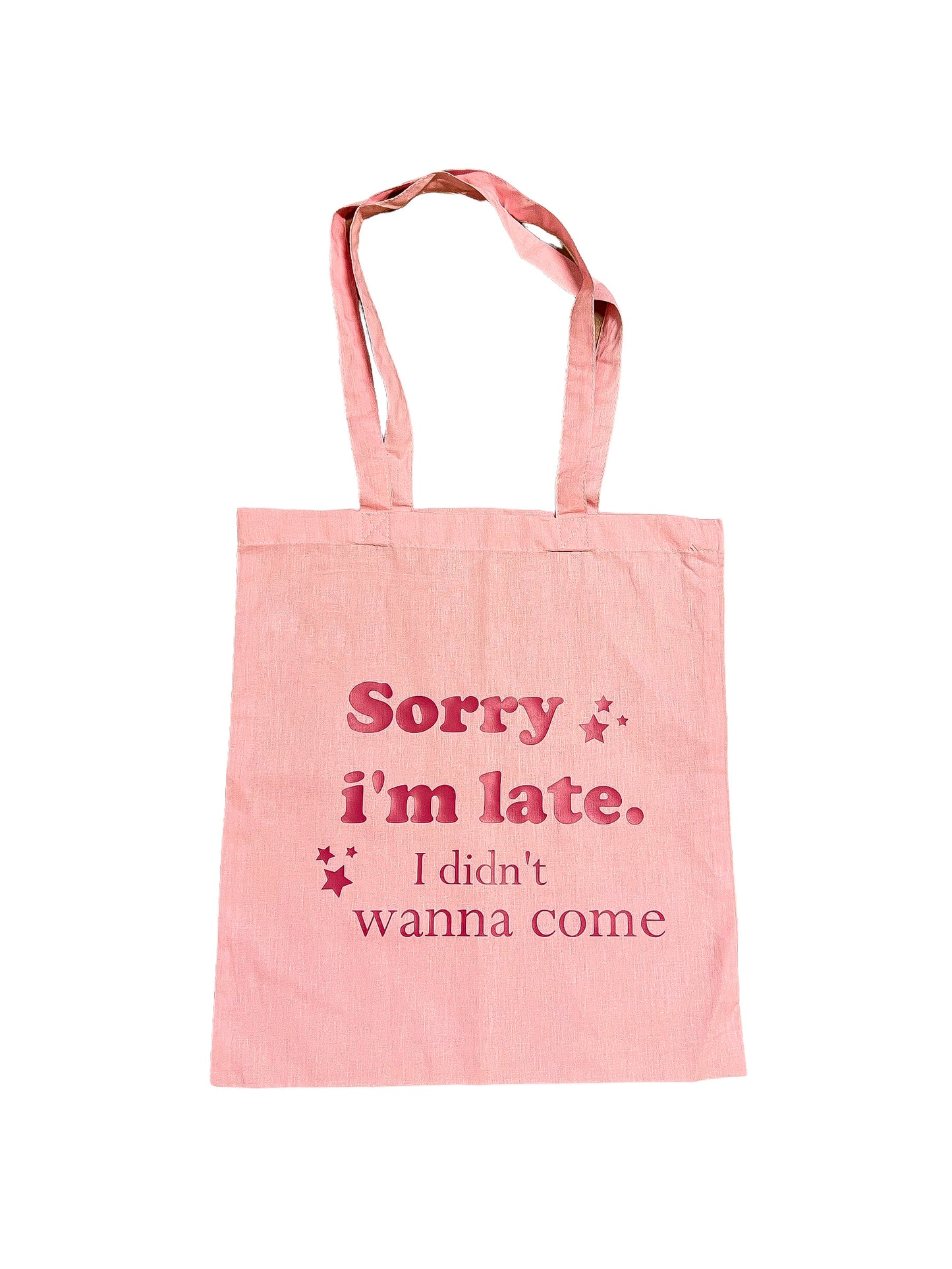 Personlig Tote bag rosa