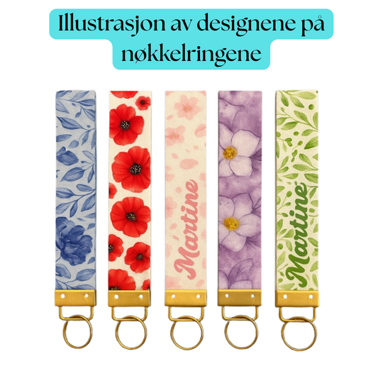 Wristlet nøkkelring