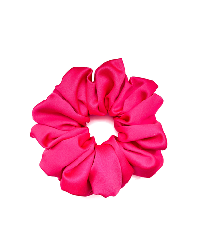 Rosa sateng scrunchie